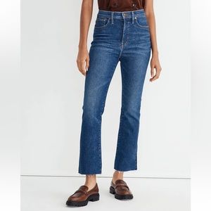 Madewell cali demi-boot jeans in smithley wash size 25